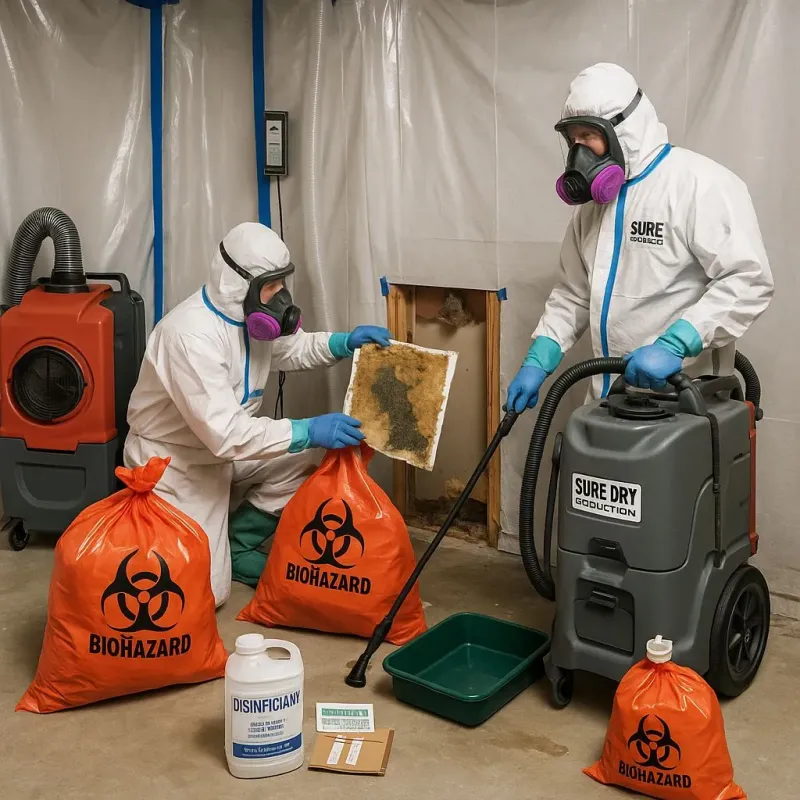 Contaminated Water Handling Protocols process in Harrison County, TX