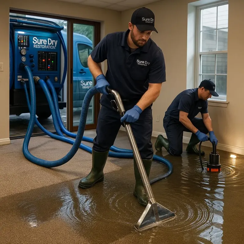 Water Extraction and Removal process in Harrison County, TX